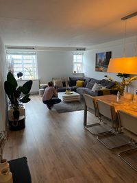 Foto&#039;s maken om te delen op social media, hier ben ik bezig in een prachtig appartement in Rotterdam